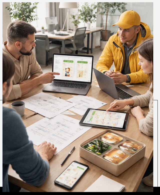 Разработка агрегатора доставки еды в Богородицке от 16029 р., АвикейБгд