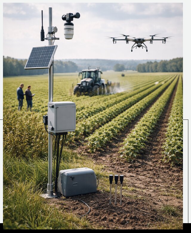 Разработка IoT мониторинга полей в Богородицке от 9083 р. | АвикейБгд